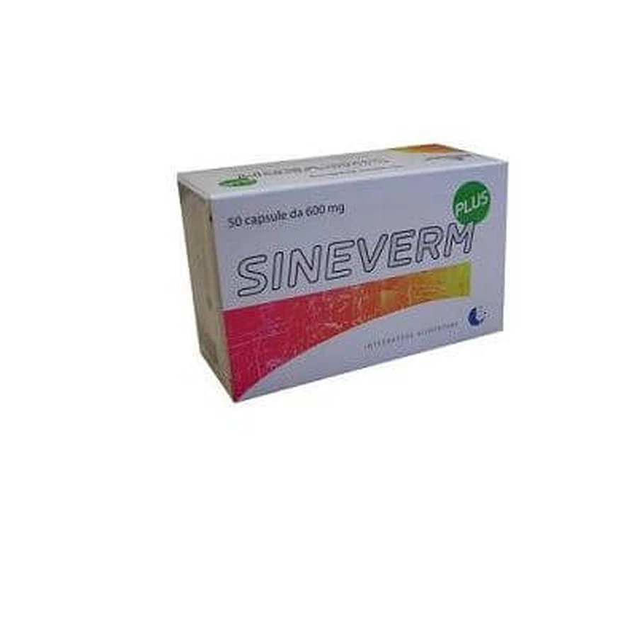 Sineverm plus 50 capsule 600 mg