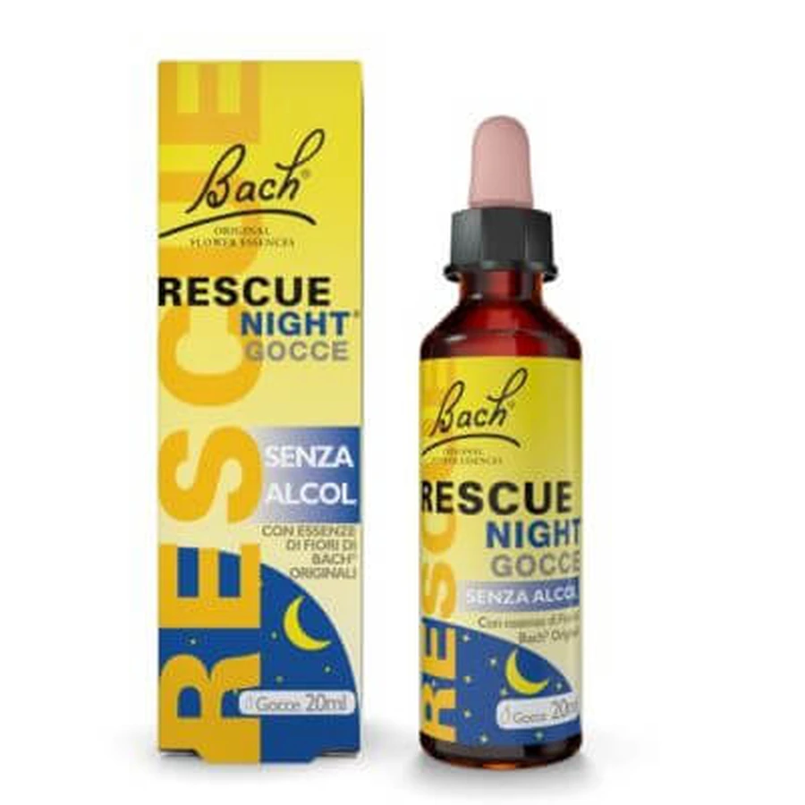 Rescue original gotas de noche sin alcohol 20 ml