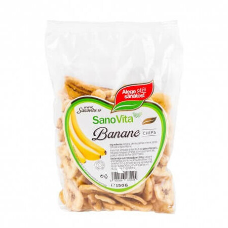 Chips di banana, 150 g, Sanovita