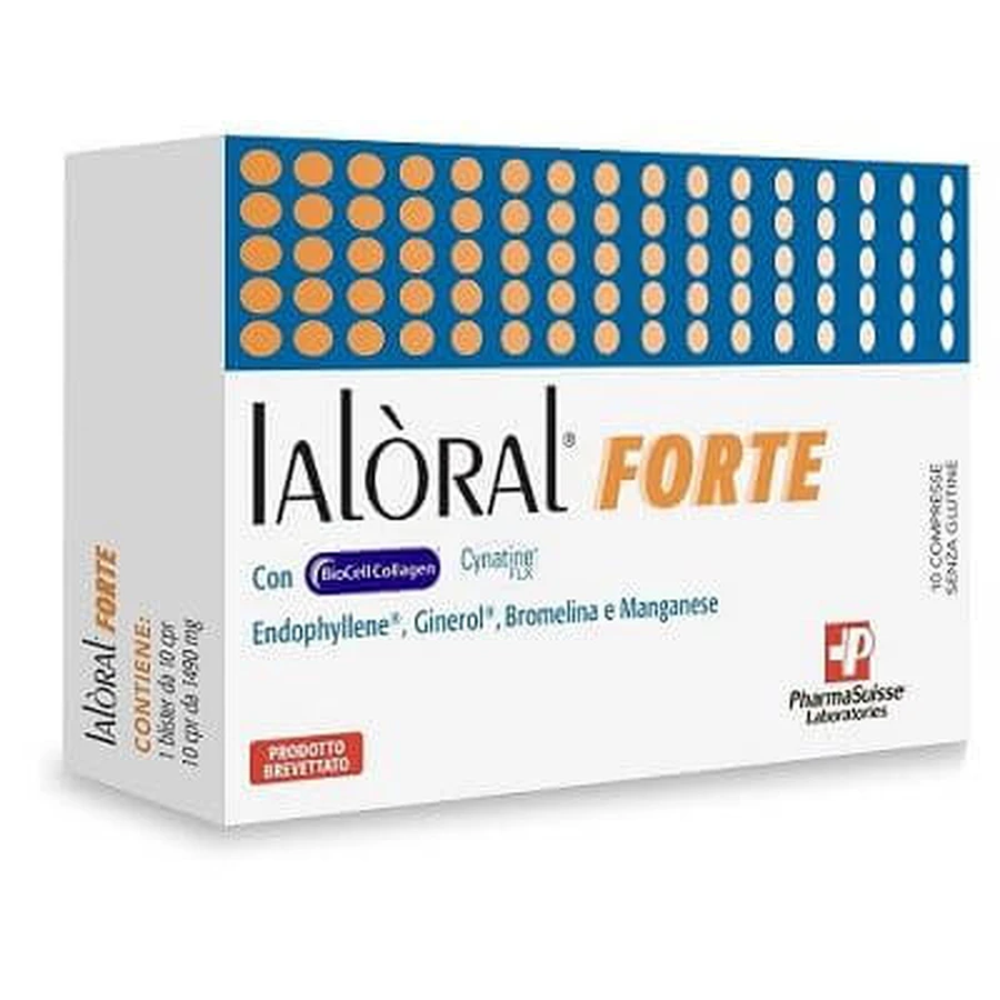 Ialoral forte 10 comprimate