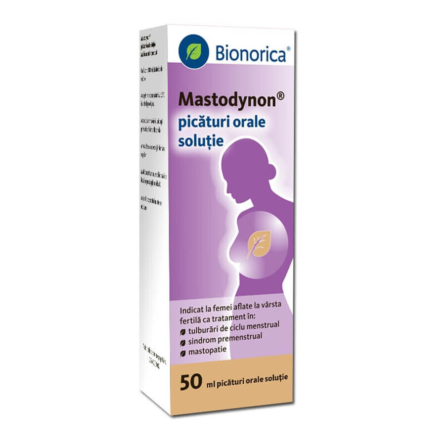 Mastodynon gotas, 50 ml, 50 mg, Bionorica