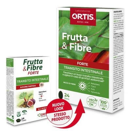 Frutta e fibre forte 24 compresse