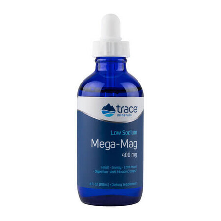 Mega Mag 400 mg, 118 ml, Oligo-éléments