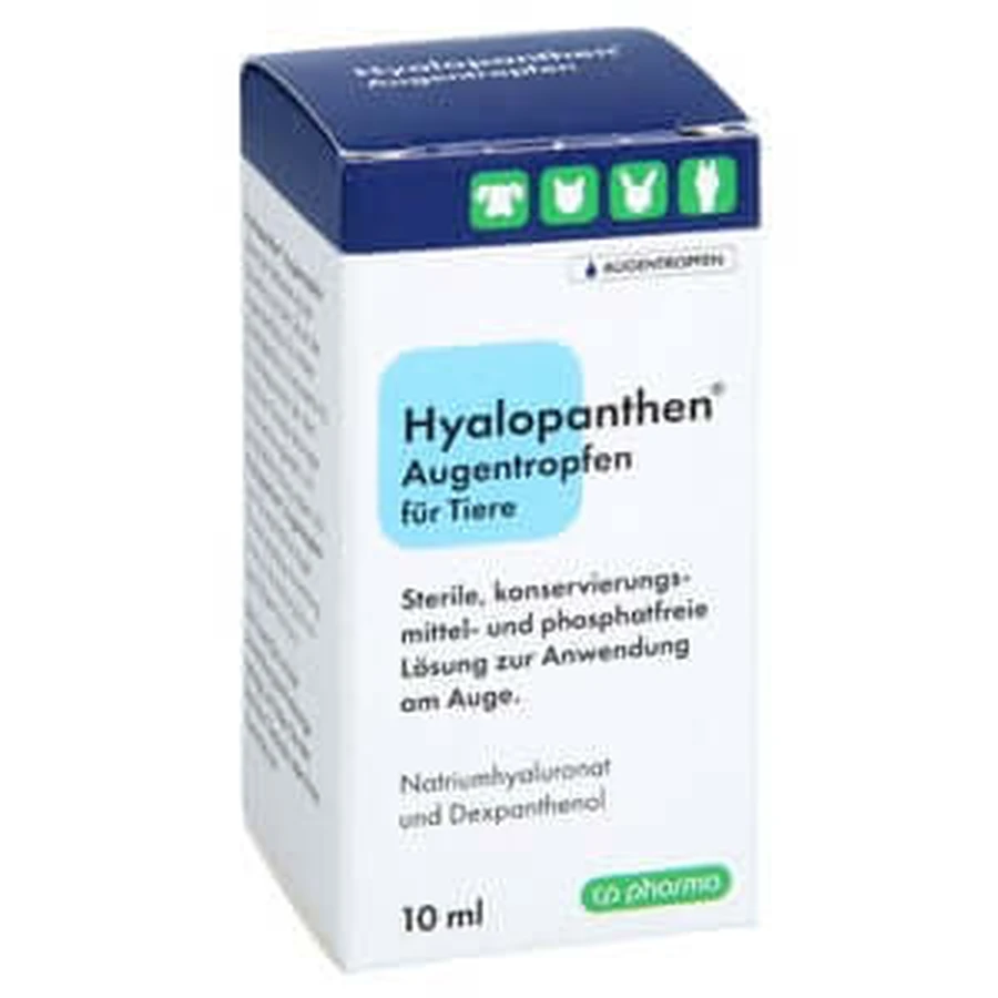 CP Hyalopanthen picături oftalmologice pentru animale 10 ml