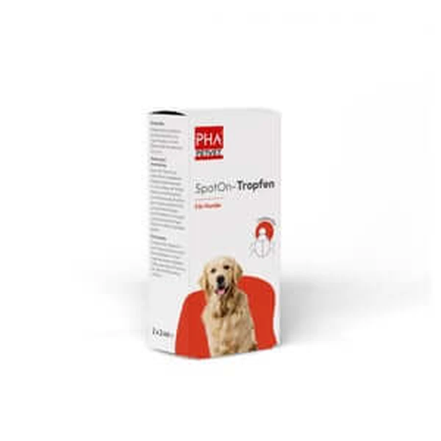 PHA Spot-on gotas para perros 2X2 ml