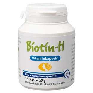 Biotin H vitamine capsule 120 Capsule