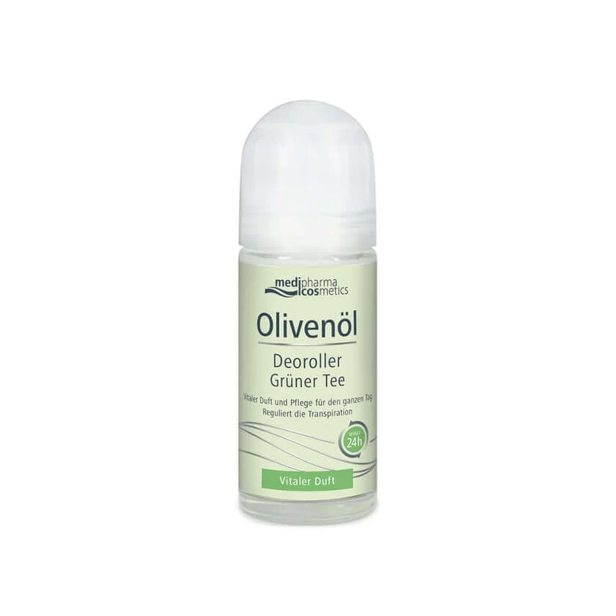 Deodorante roll-on all'olio d'oliva e tè verde 50 ml