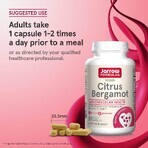 Citrus Bergamot 500mg Jarrow Formulas, 60 cápsulas, Secom