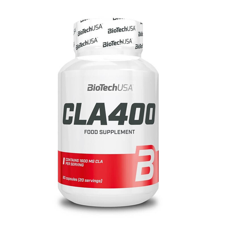 CLA 400mg, 80 cápsulas, BioTech USA