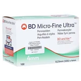 BD Micro-fine Ultra Pen agujas 0.23x4 mm 100 uds.