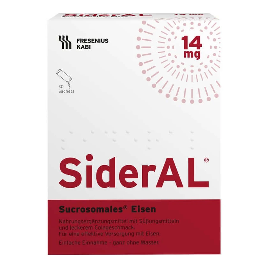 SiderAL Ferro 14mg Cola 30 St
