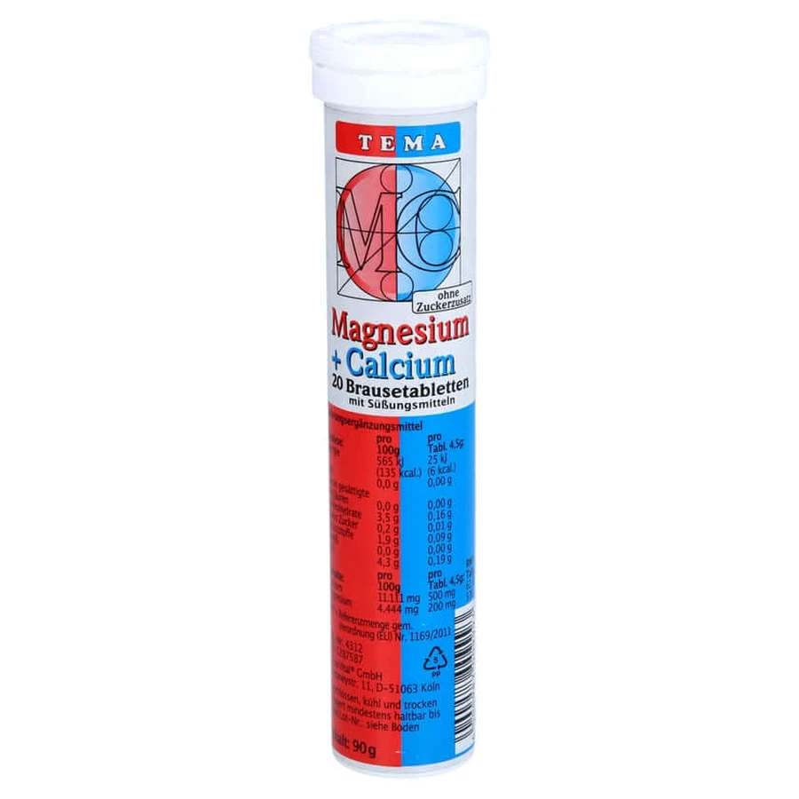 Magnesio+calcio compresse effervescenti 20 St