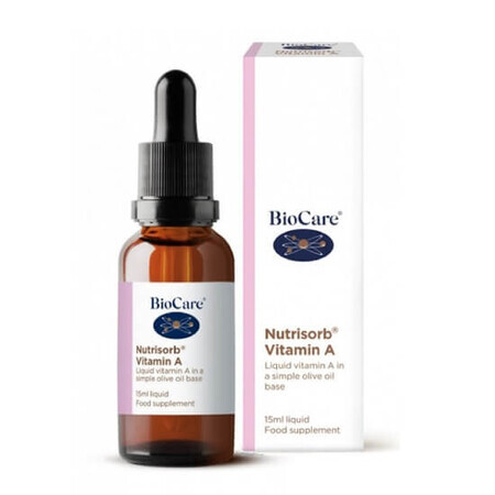 Nutrisorb Vitamine A, 15 ml, BioCare