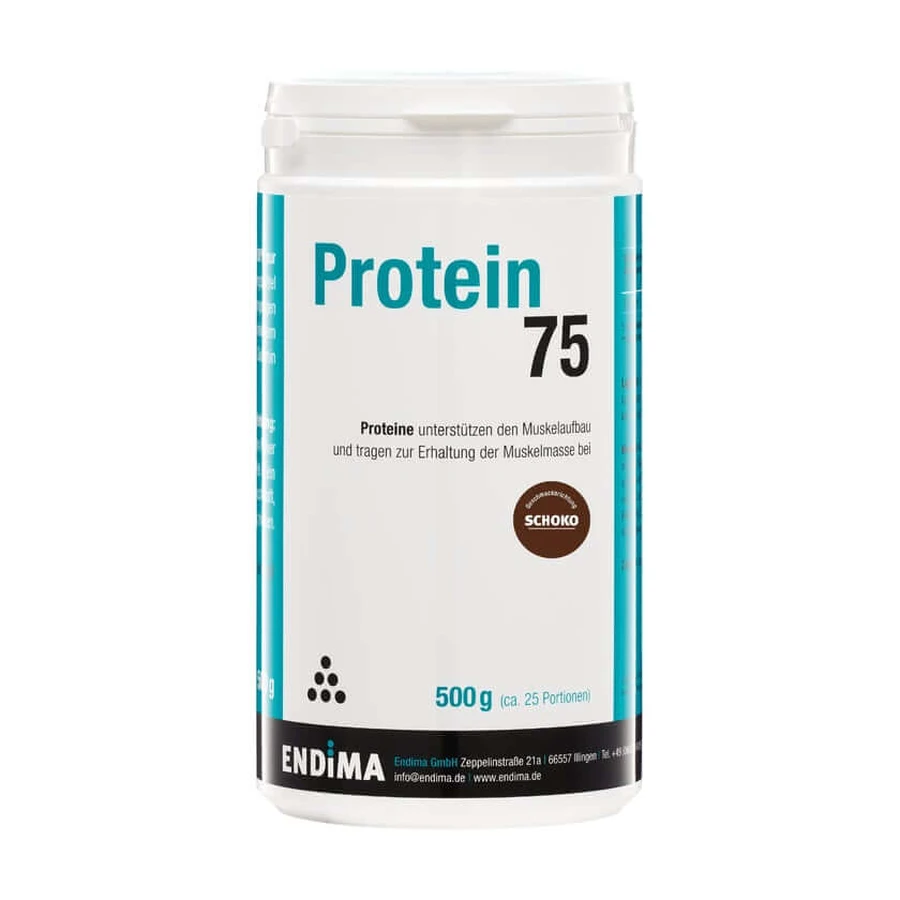 Proteină 75 Pudră de ciocolată 500 g