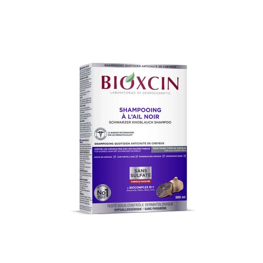Bioxcin Shampoo all'aglio nero 300 ml 300 ml