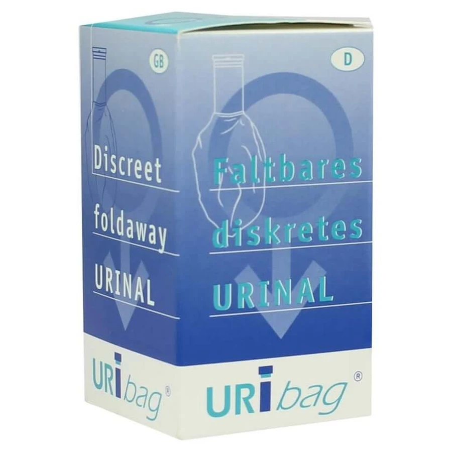 Uribag bottiglia per urina pieghevole uomo 1 pz.