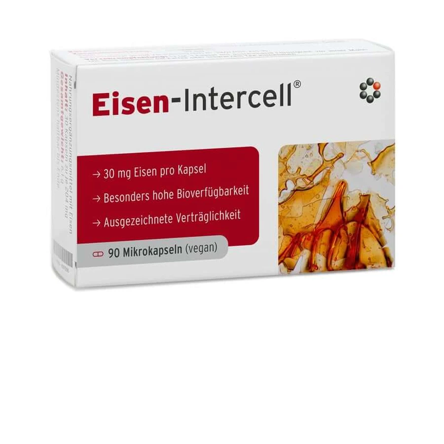 Eisen-intercell Magensaftresistente Kapseln 90 St