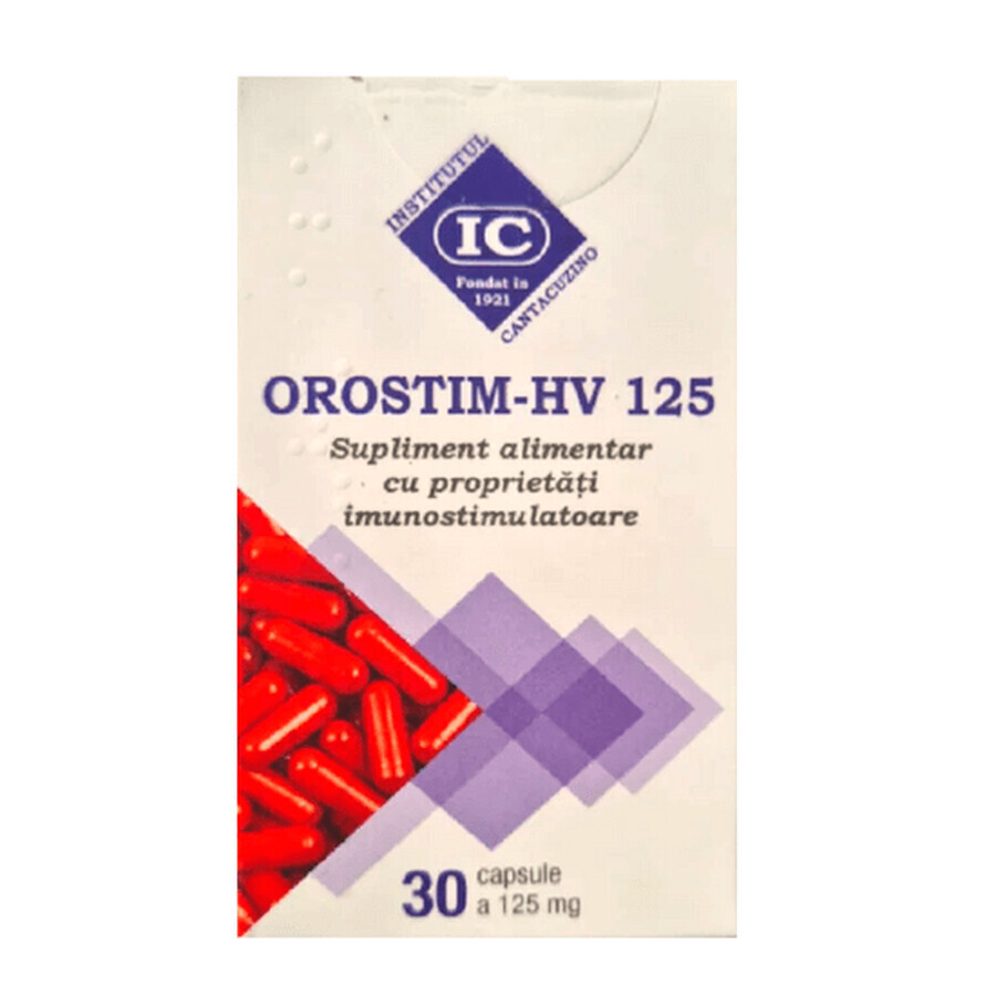 OROSTIM-HV 125, 30 cápsulas, Instituto Cantacuzino