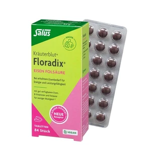 Floradix Iron Folic Acid Tablets 84 St