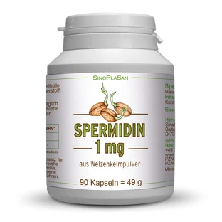 Spermidină 1 mg Capsule 90 Capsule