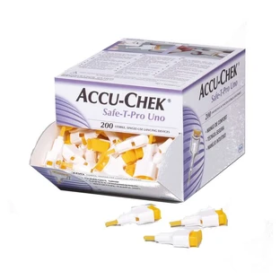 ACCU CHEK Safe T Pro Uno II 200 pezzi.