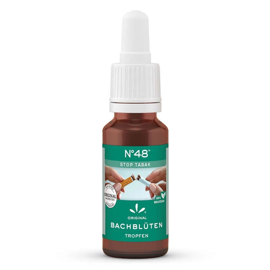 Lemon Pharma Bachblüten Tropfen N°48 – Stop Tabak 20 ml