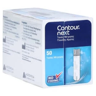 Benzile de testare pentru senzori Contour Next 100 buc