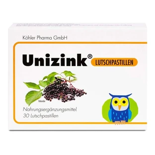 Unizink pastylki do ssania 30 St