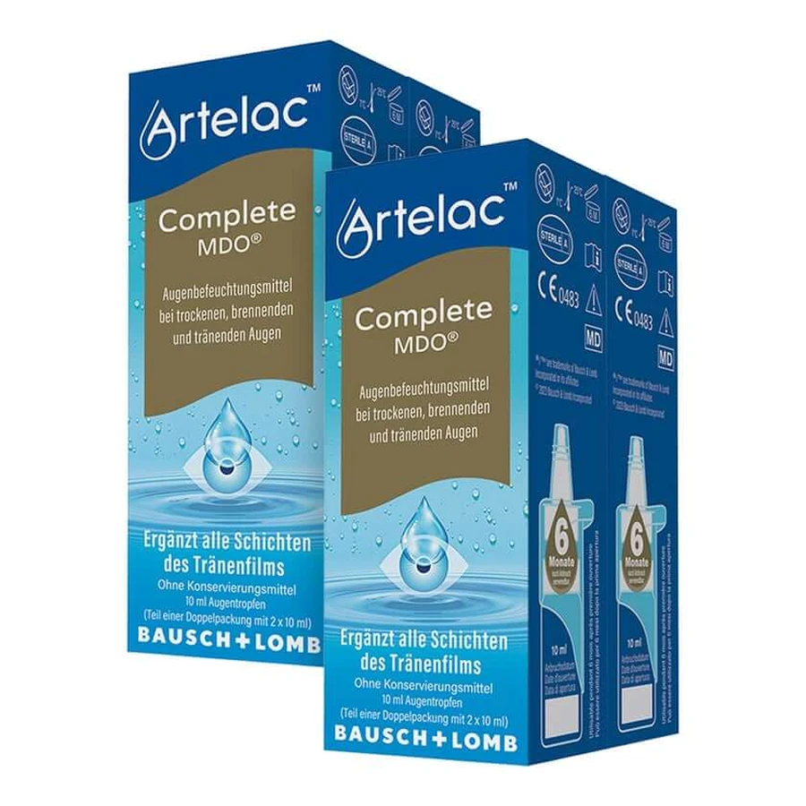 Artelac Complete MDO collyre 4X10 ml