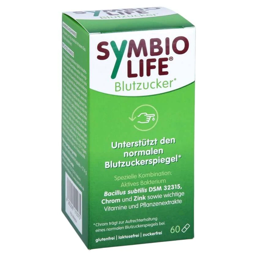 SYMBIOLIFE Ceppi batterici della glicemia e cromo 60 pz.
