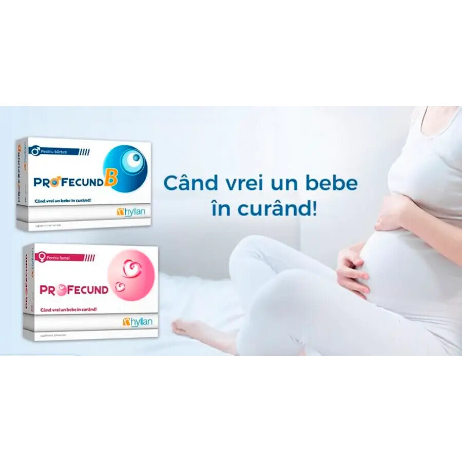 Envase Profecund (3 por el precio de 2), 30 comprimidos, Hyllan