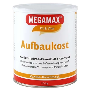 MEGAMAX VANILLE BUILD-UP FOOD 1.5 kg