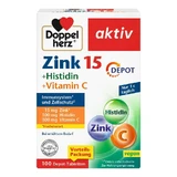Double Heart Zinc + Histidine + Vitamin C Depot 100 St