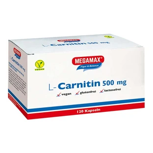 MEGAMAX L-Carnitina 500 mg 120 St
