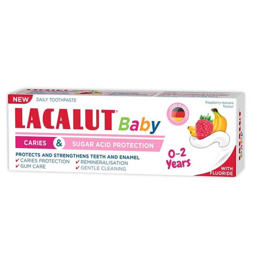 Zahnpasta 0-2 Jahre Lacalut Baby, 55 ml, Theiss Naturwaren