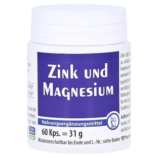 Zink- en magnesiumcapsules 60 Capsules