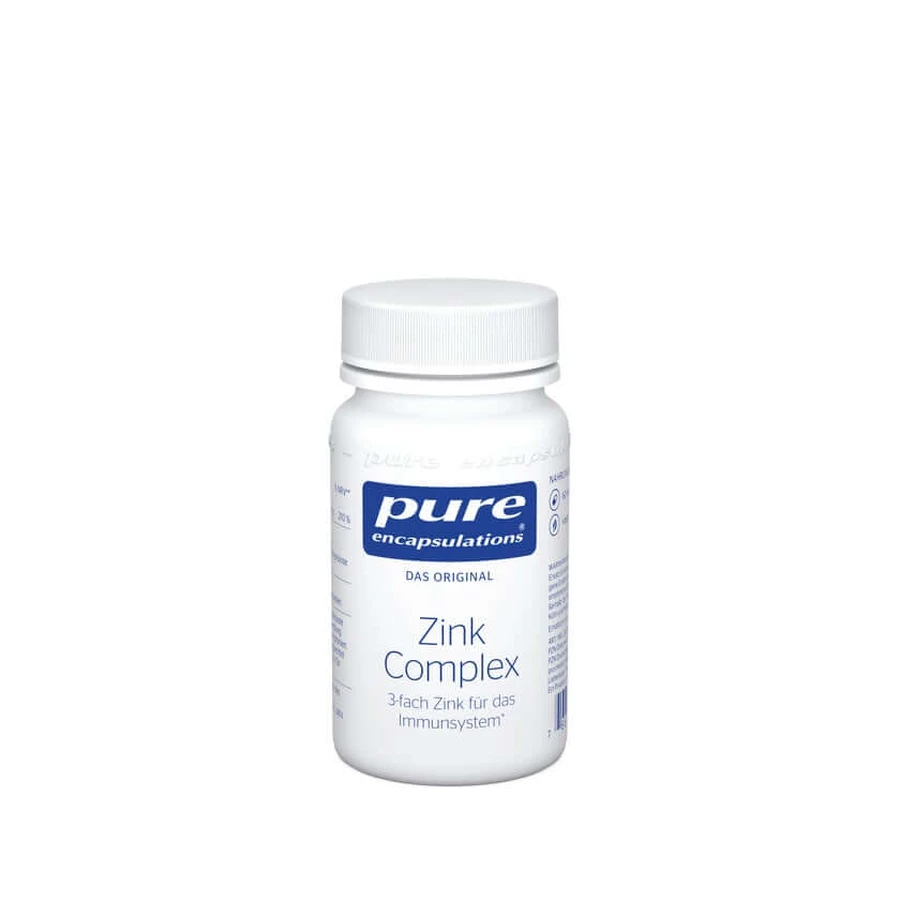 PURE Encapsulations Zinc Complex Capsules 60 kapsułek: ceny i cechy