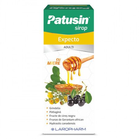 Patusin Expecto sciroppo per adulti, 100 ml, Laropharm