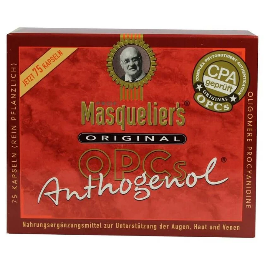 OPC Original Masqueliers Anthogenol Caps 75 Caps