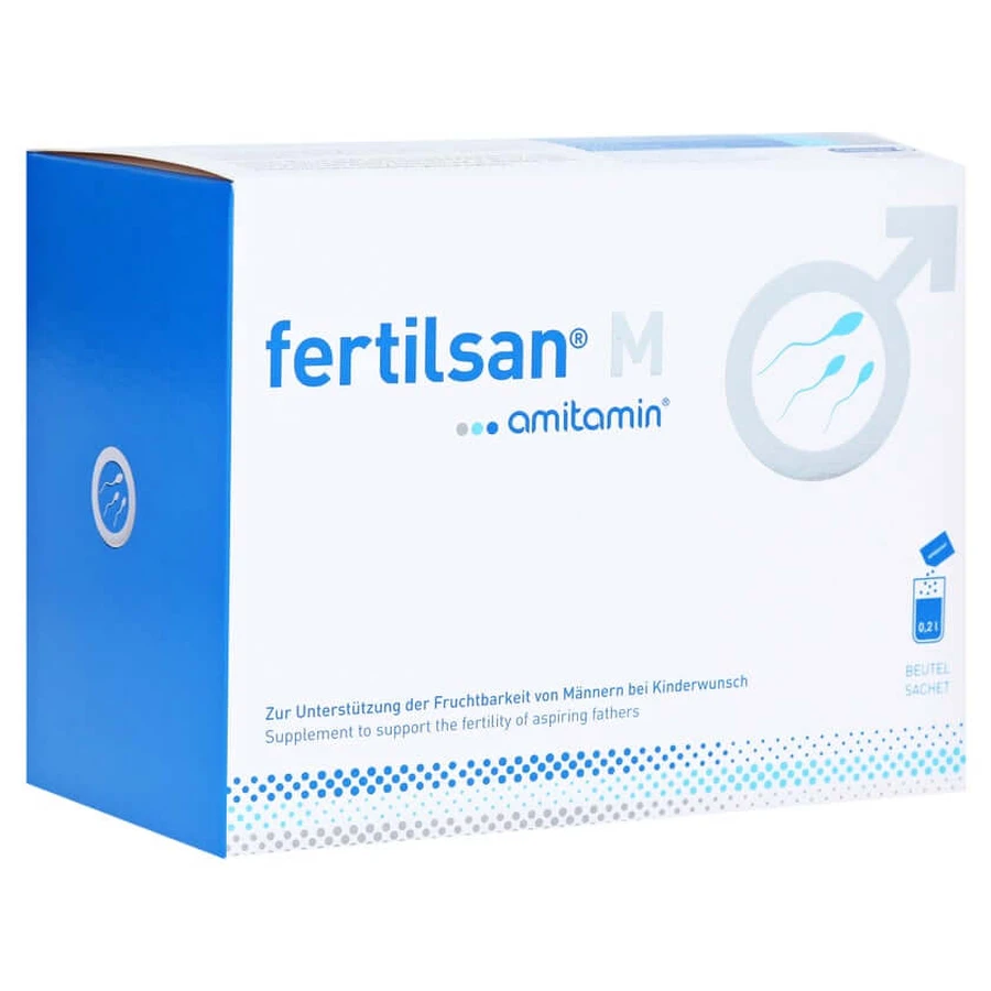 Amitamin Fertilsan M granulat saszetki 30 szt.: ceny i cechy