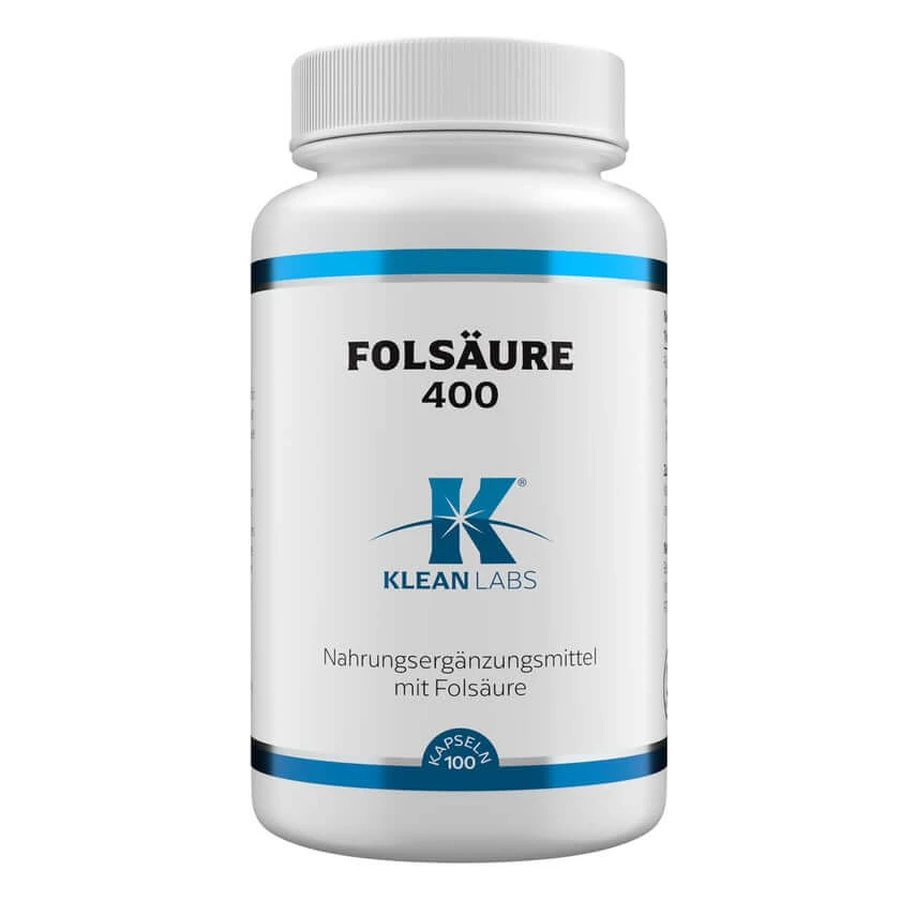 Klean Labs Acido folico 400 mcg 100 St