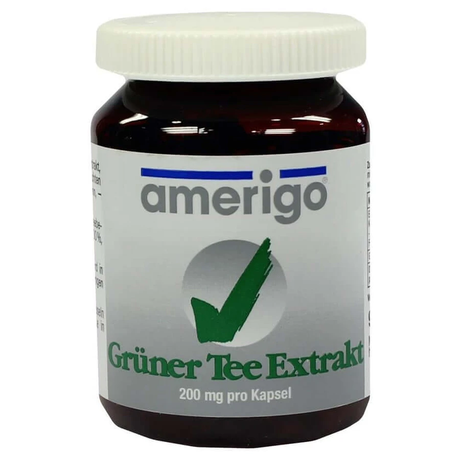 Ekstrakt z zielonej herbaty amerigo 200 mg kapsułki 90 St: ceny i cechy