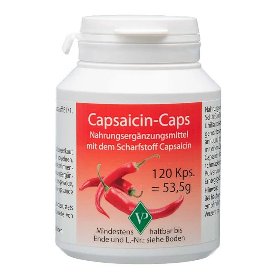 CAPSAICIN CAPS 120 St: ceny i cechy