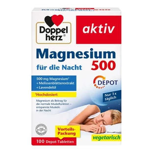 Magnesio doppio cuore 500 Night DEPOT 100 St