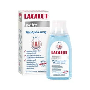 Lacalut Soluție de clătire bucală albă 300 ml