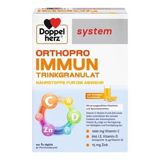 Double Heart System Orthopro Immune Drinking Granules 30 kapsułek