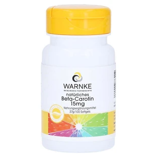BETA Carotene Capsule 15 mg naturale 100 pz.