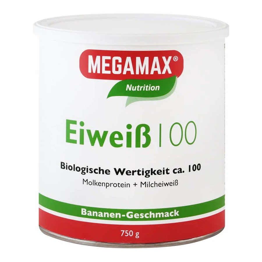 MEGAMAX Eiwit 100 BANANE 750 g