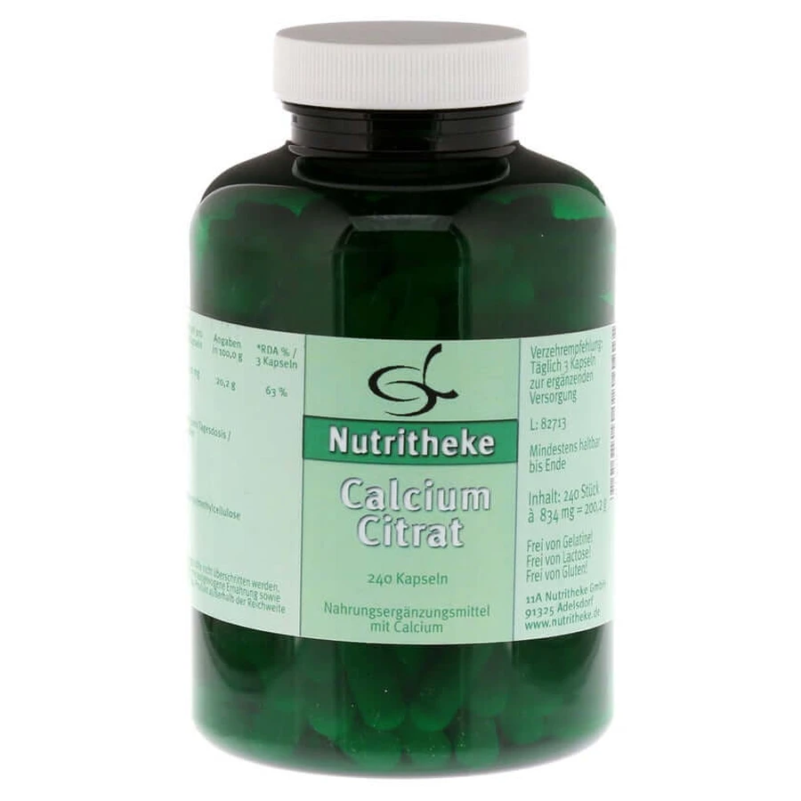 Citrat de calciu capsule 240 Capsule