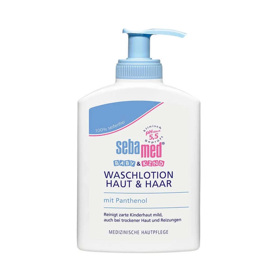 Sebamed BABY & CHILD Loción Limpiadora Piel y Cabello 200 ml